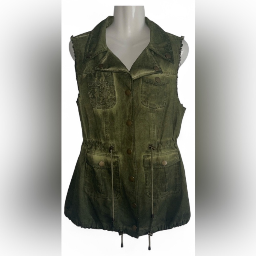Black Swan Olive Green Vest